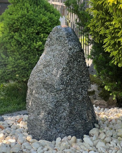 Quellstein granit 95cm - quellstein,
