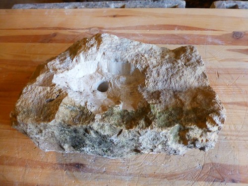 Quellstein brunnenstein mit - quellstein,