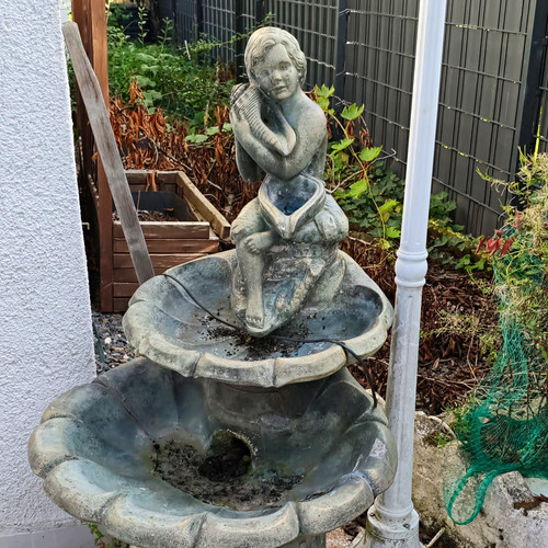 Garten etagenbrunnen mit - garten,