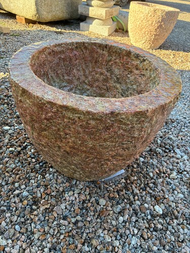 Trog granit naturstein brunnen - granit,