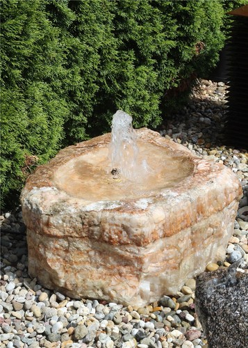 Quellstein onyx marmor mit - onyx,