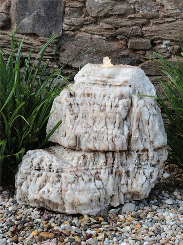 Quellstein onyx marmor 75cm - quellstein,