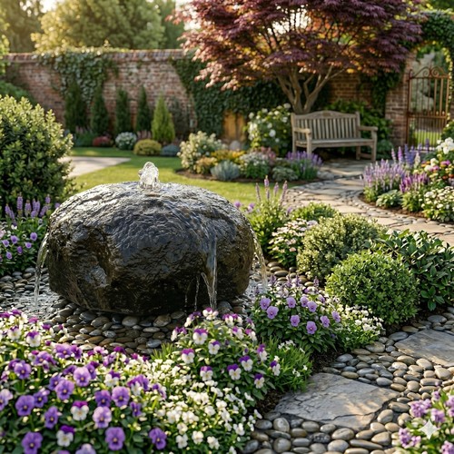 Garten brunnen cm - brunnen, 50